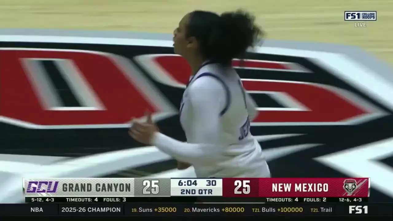 GCU Women's Basketball at New Mexico - Highlights