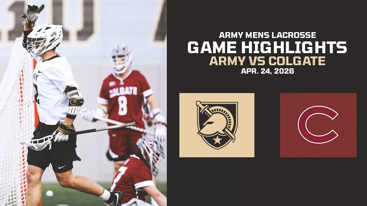 Thumbnail for Army vs. Colgate Men's Lacrosse Game Highlights