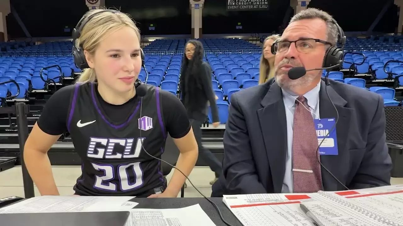 GCU Women's Basketball at San José State - Postgame with Julianna LaMendola