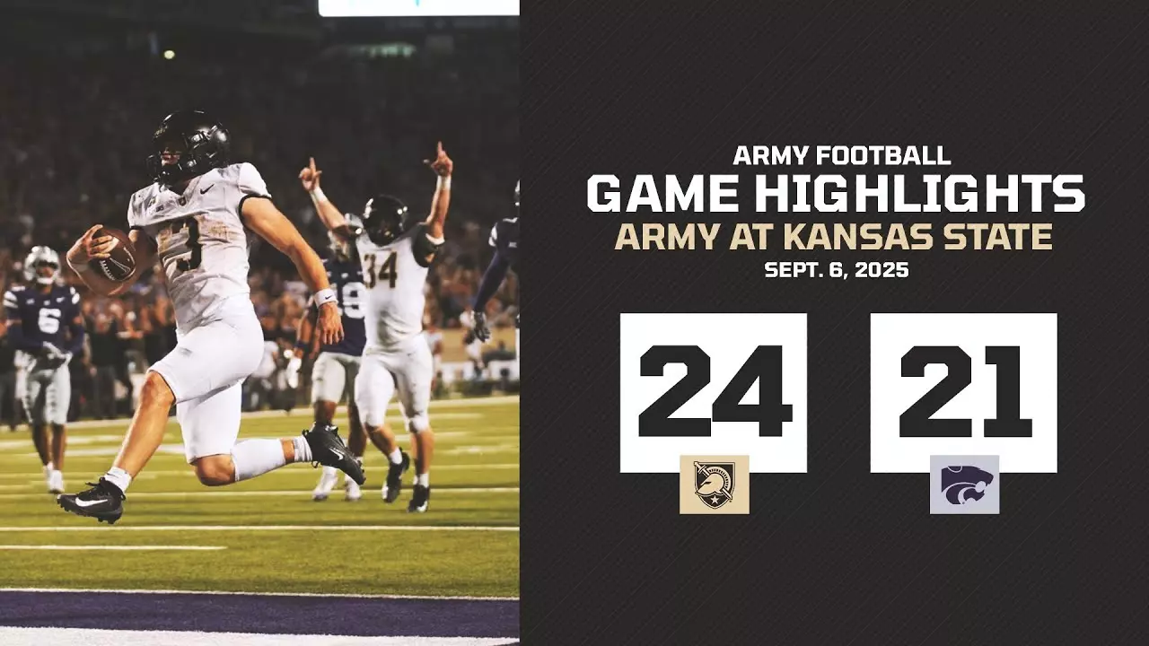 Thumbnail for Army vs. Kansas State Game Highlights