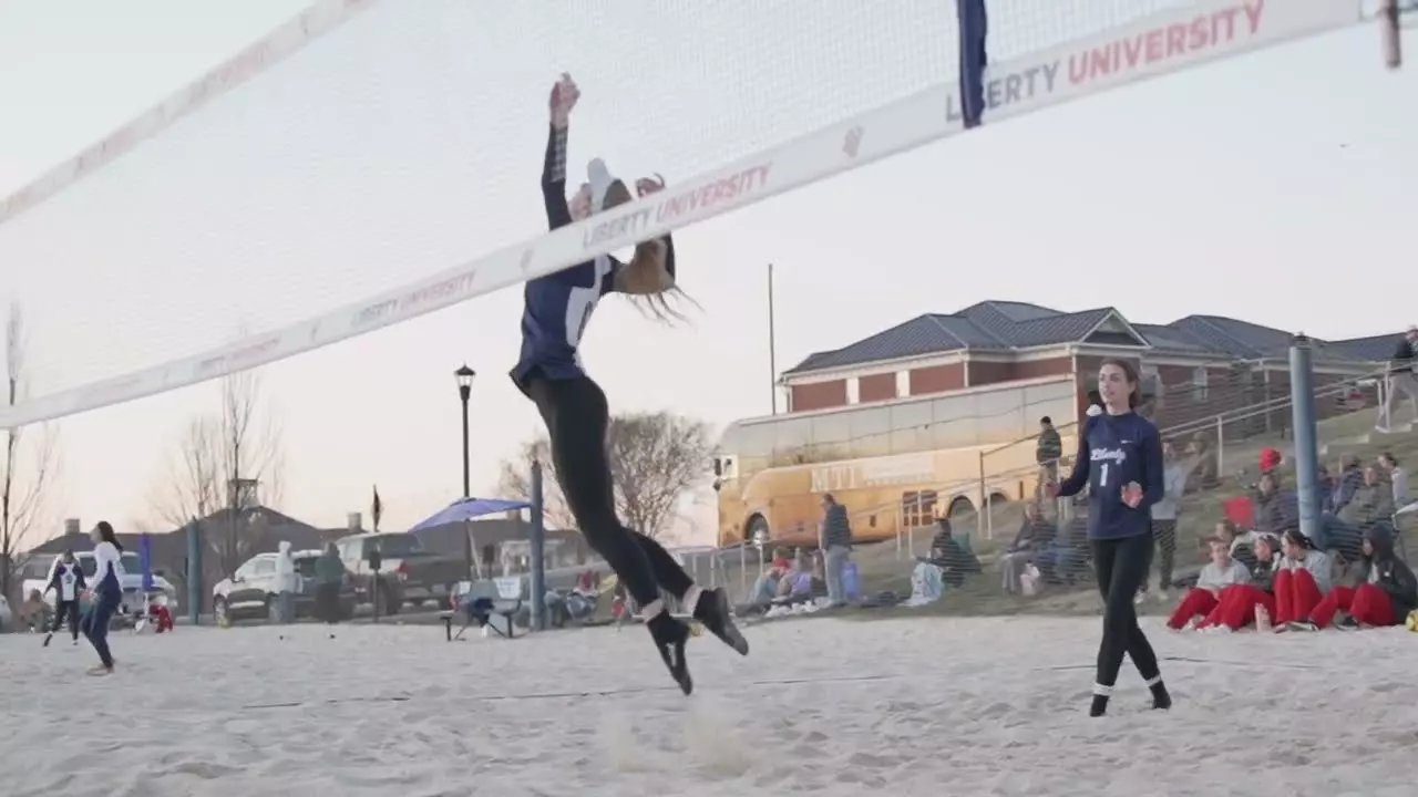 Liberty Beach Volleyball 2025 Spring Home Event Highlights