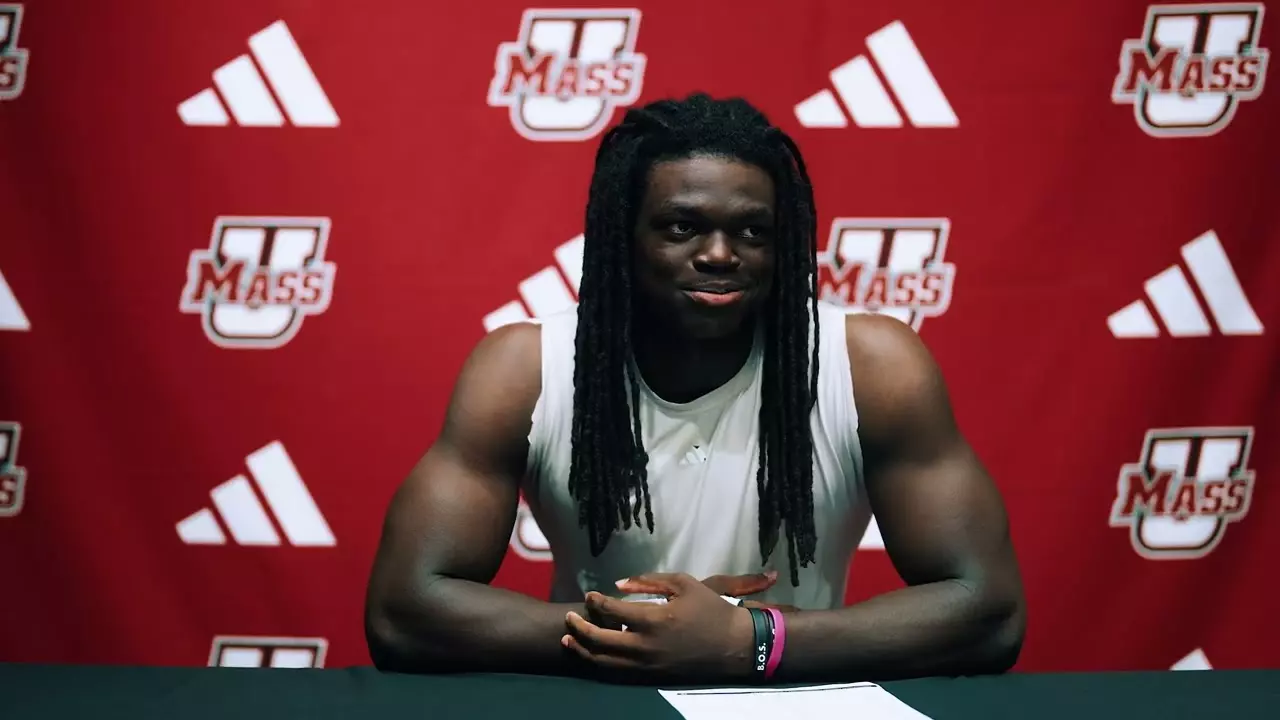 Massachusetts Football | Fall Camp Media 8.19.26 - Zeraun Daniel