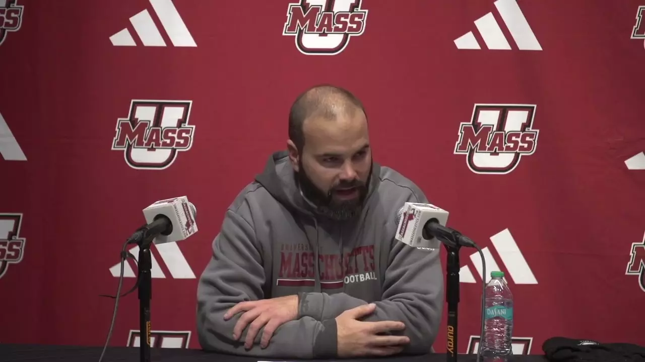 UMass FB | Coach Joe Harasymiak Post Game Press Conference vs. Bowling Green | 11.25.25