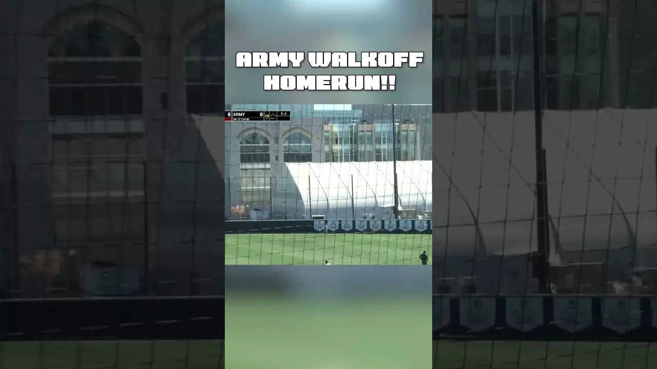 Thumbnail for Army Walk-off Homerun!