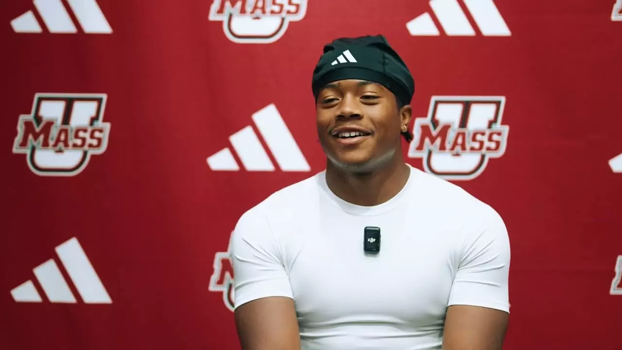 Massachusetts Football | Fall Camp Media 8.24.26 - Elijah Faulkner