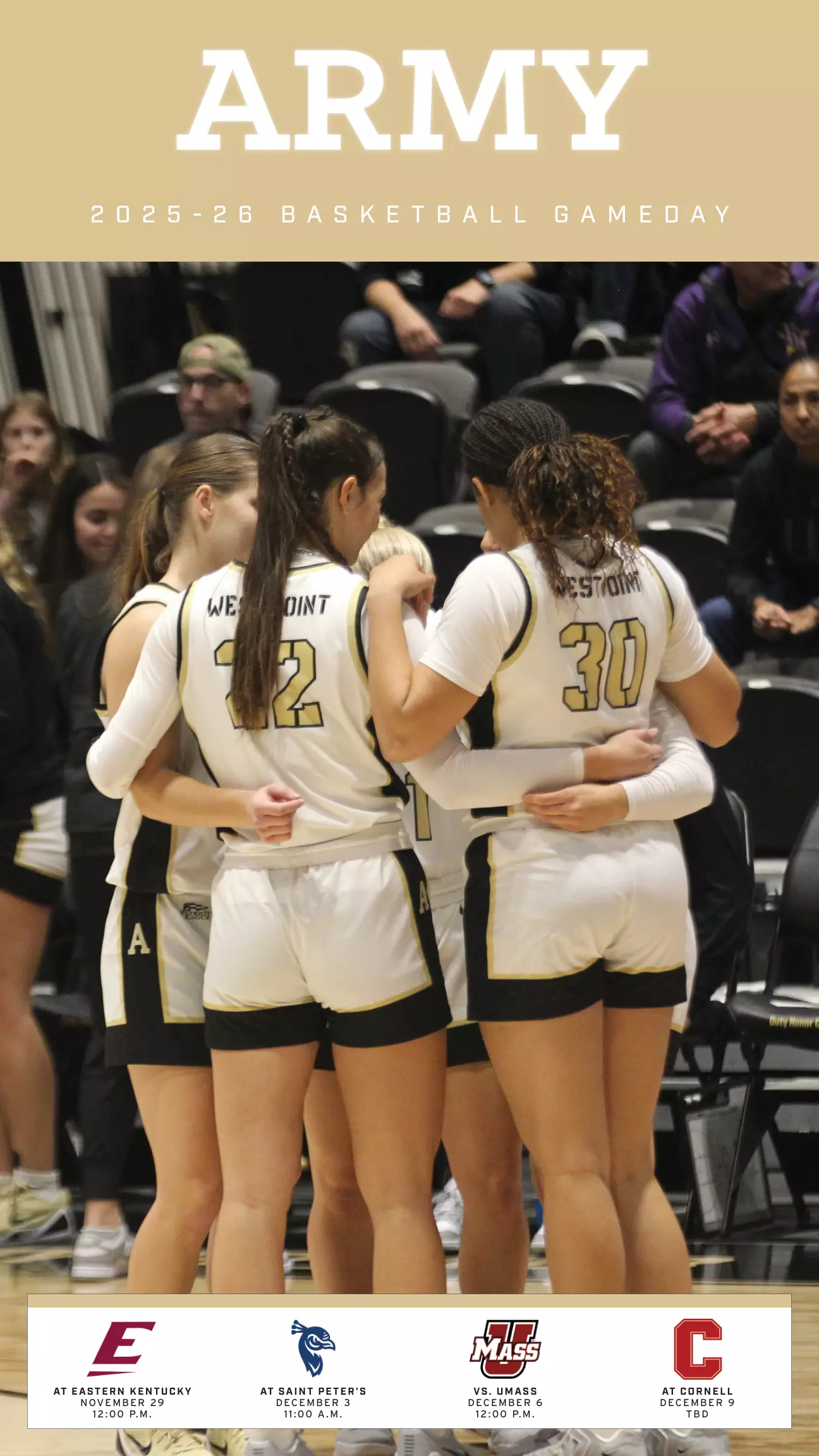 Army West Point Women's Basketball Gameday Issue 2