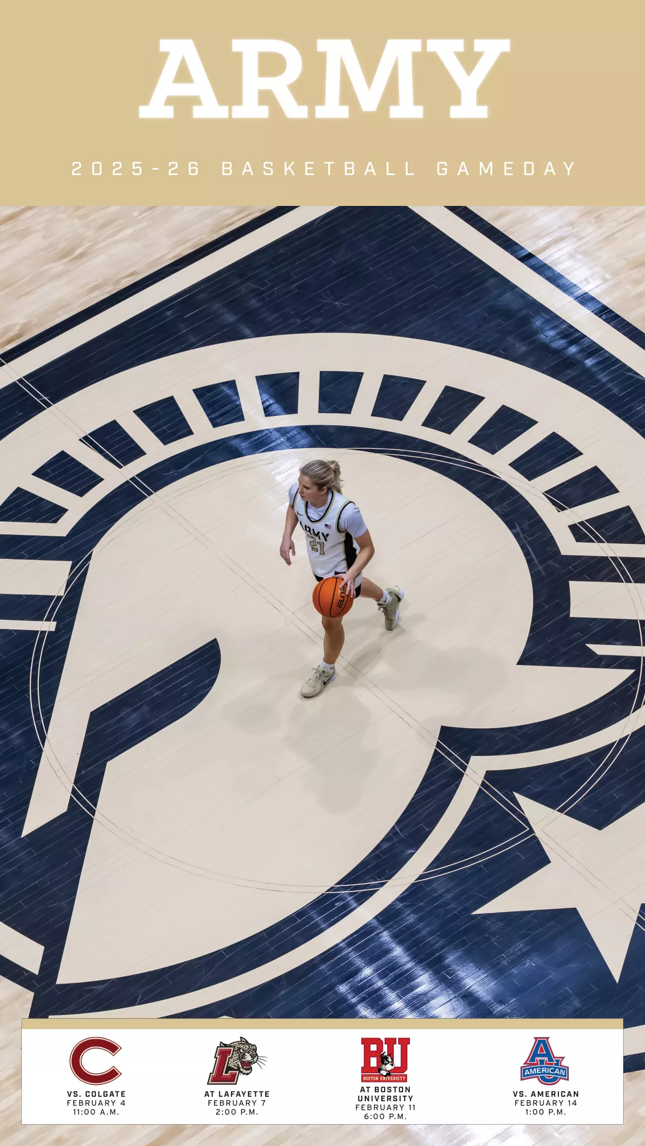 Army West Point Women's Basketball Gameday Issue 5