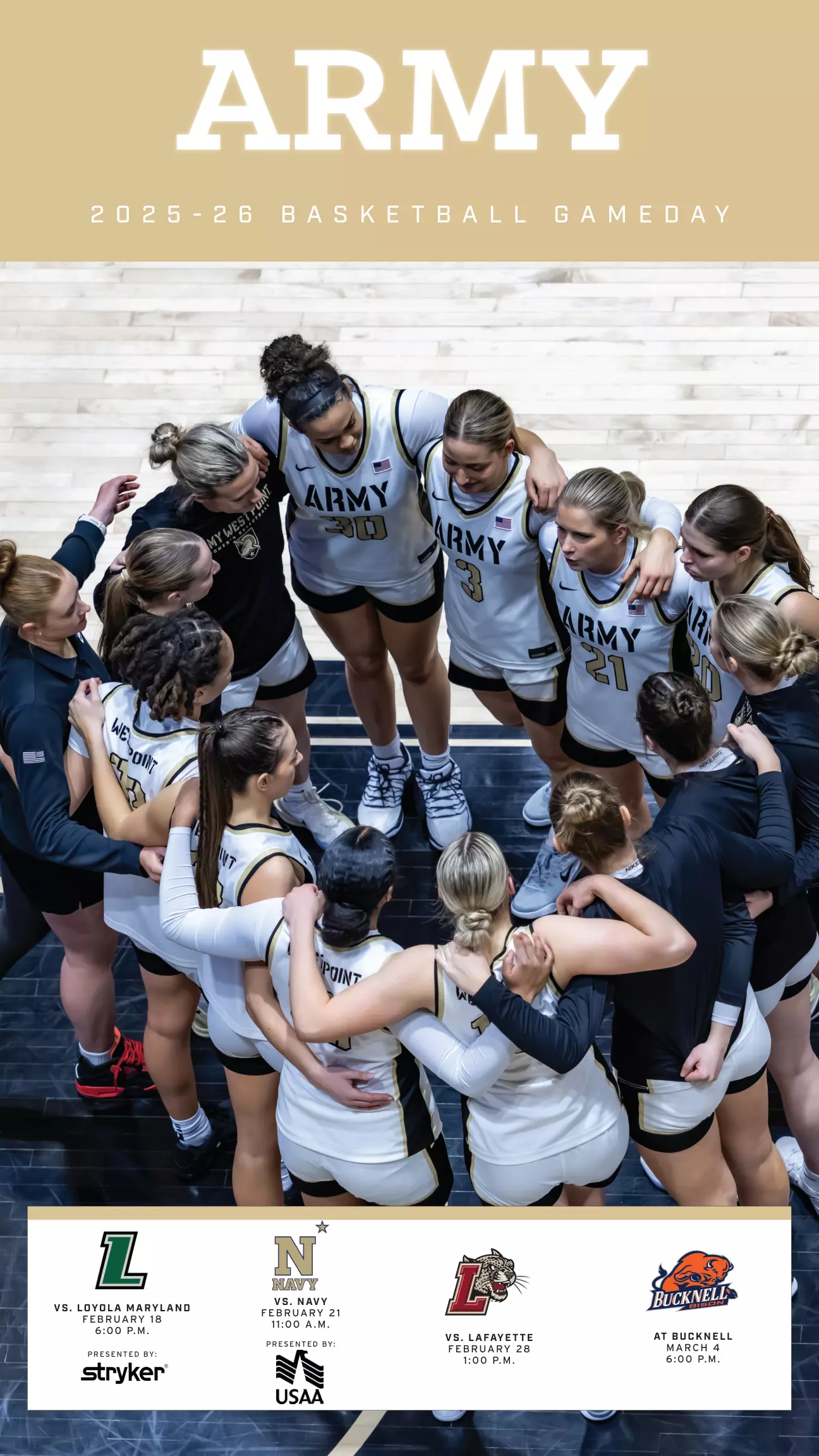 Army West Point Women's Basketball Gameday Issue 6