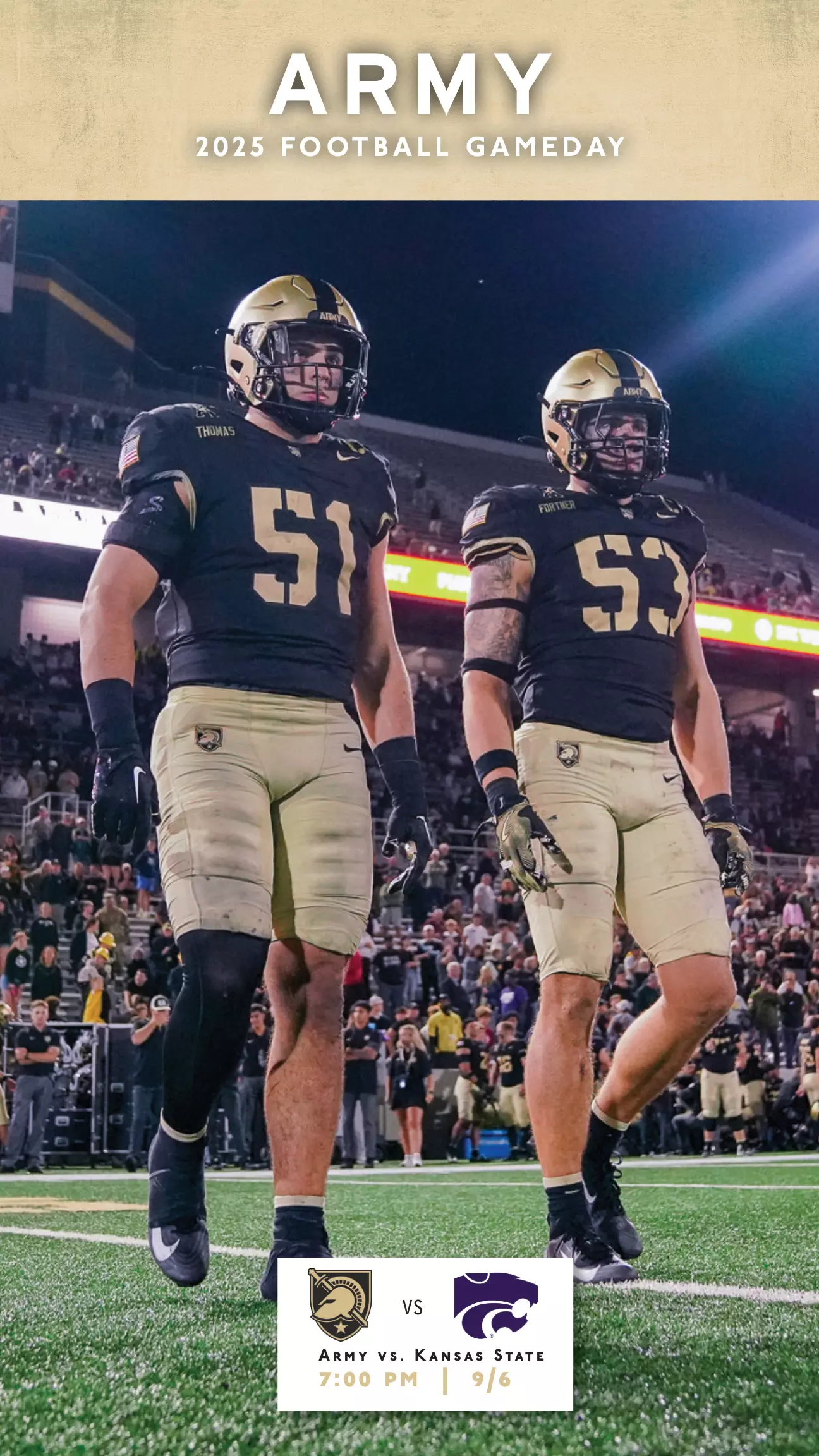 Army West Point Football Gameday at Kansas State