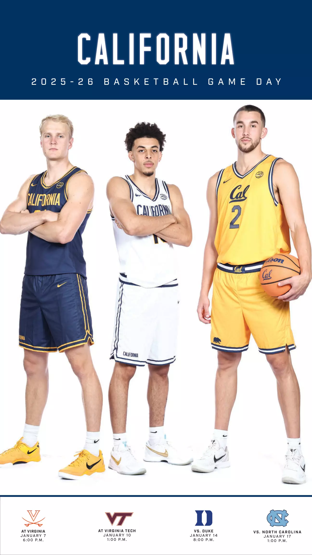Cal Men's Basketball Gameday 4