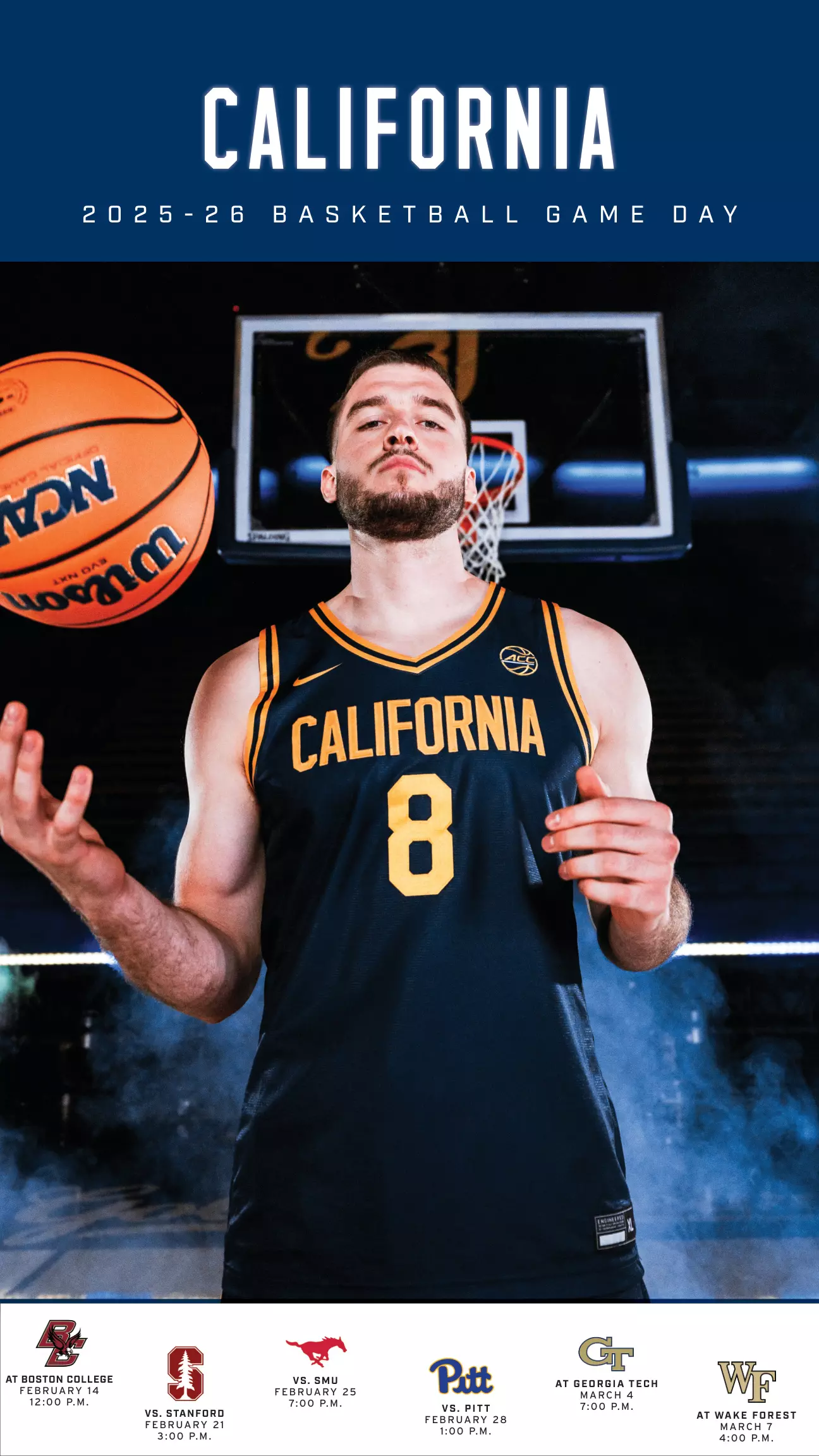 Cal Men's Basketball Gameday 6