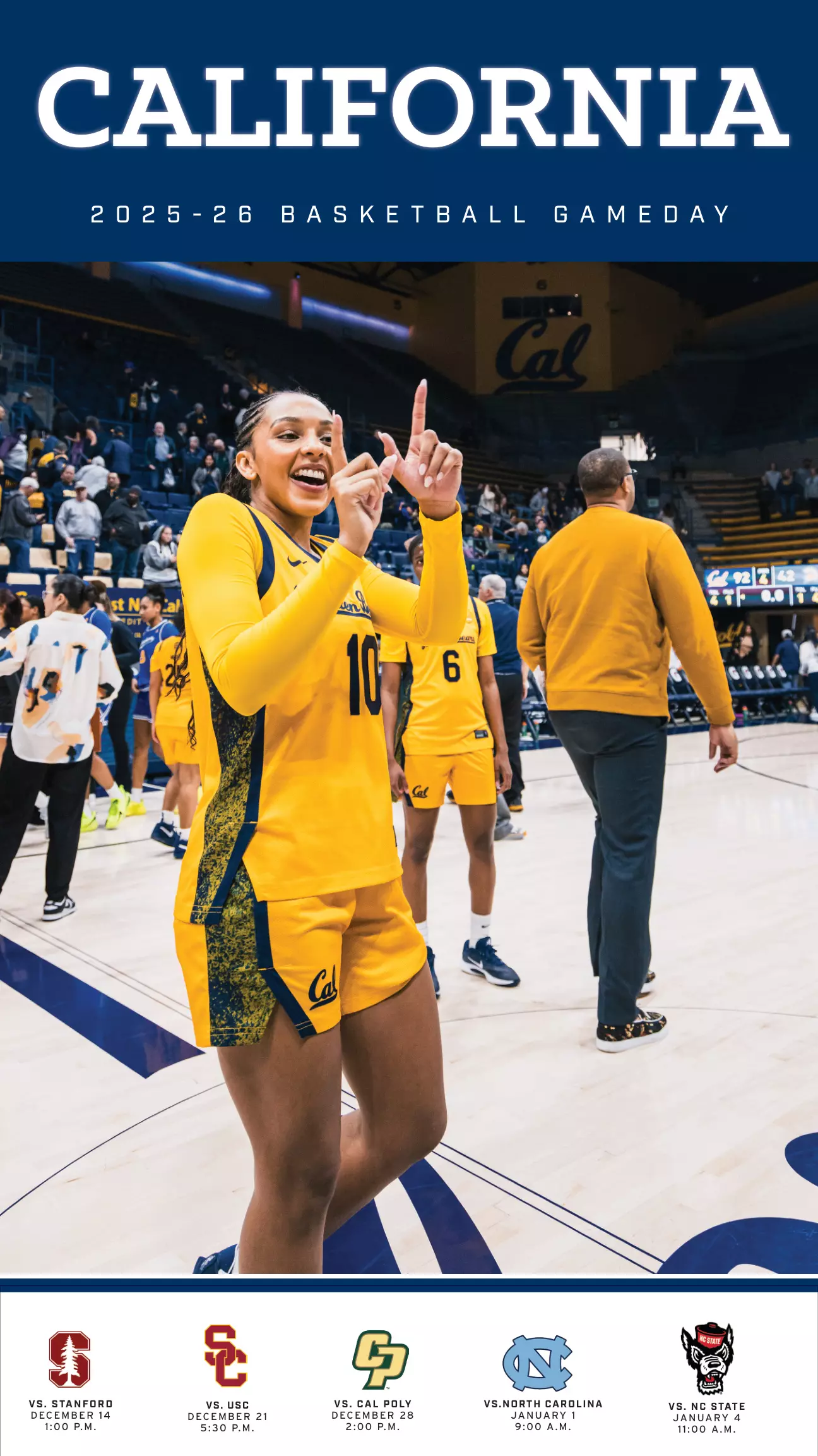 Cal Women's Basketball Gameday 3