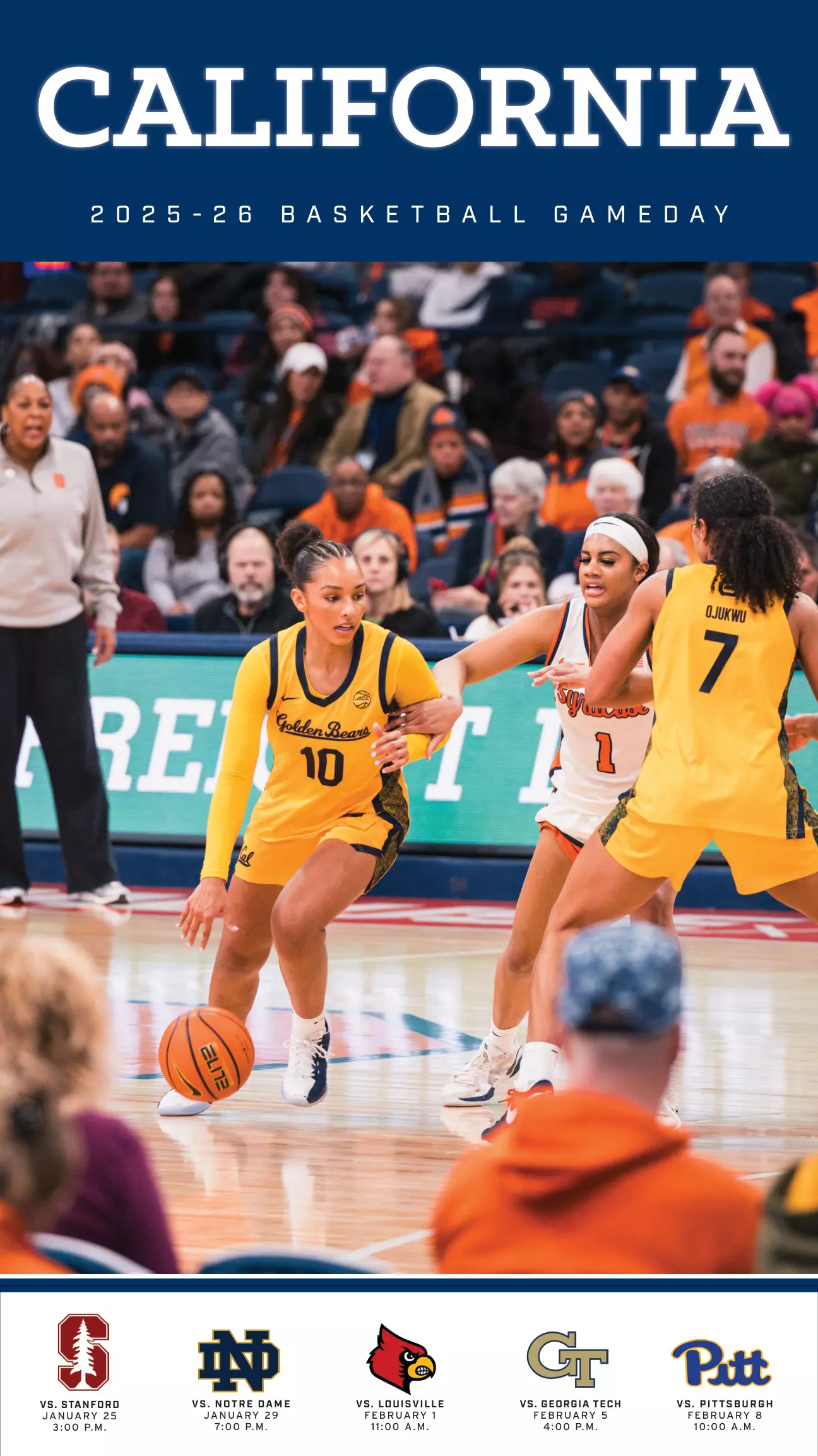 Cal Women's Basketball Gameday 5