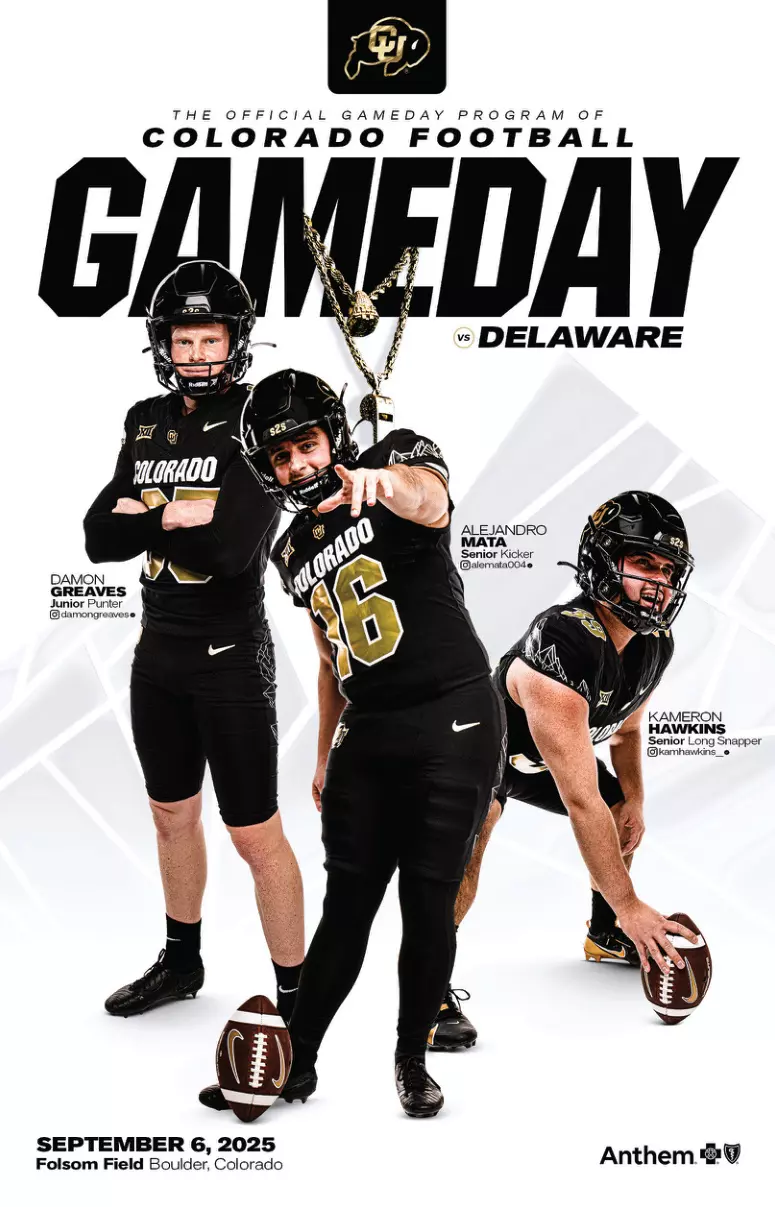 Colorado vs. Delaware FB Program