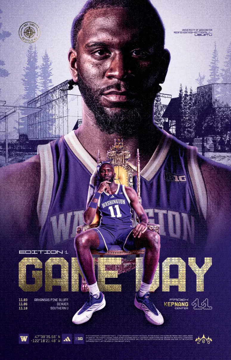 Washington Men's Basketball Gameday Guide 1