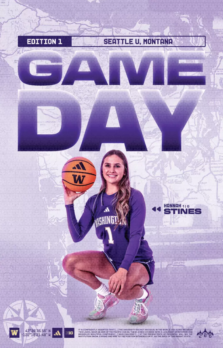 Washington Women's Basketball Gameday Guide 1