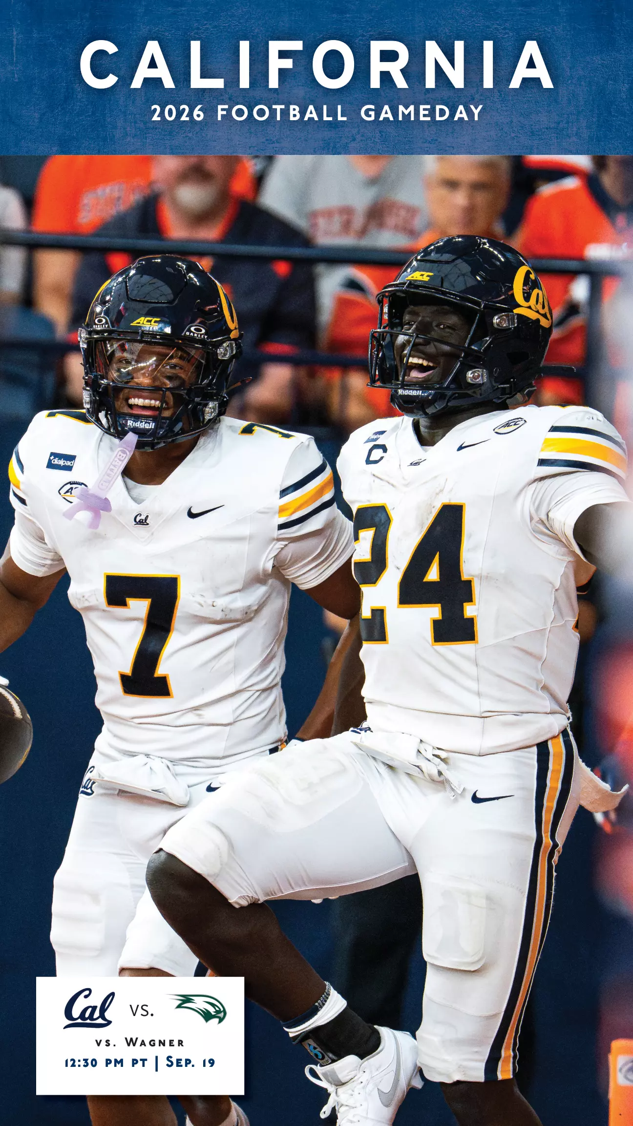 Cal FB Gameday vs. Wagner