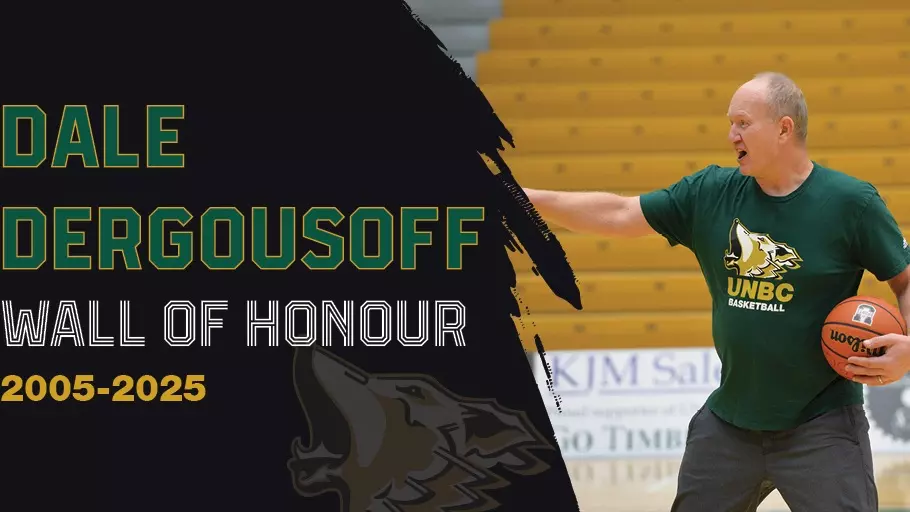 MBB: Dale Dergousoff Named to UNBC Timberwolves Wall of Honour Class of 2026