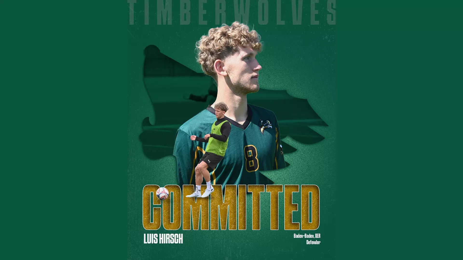 MSOC: German Defender Luis Hirsch Commits to the Green and Gold