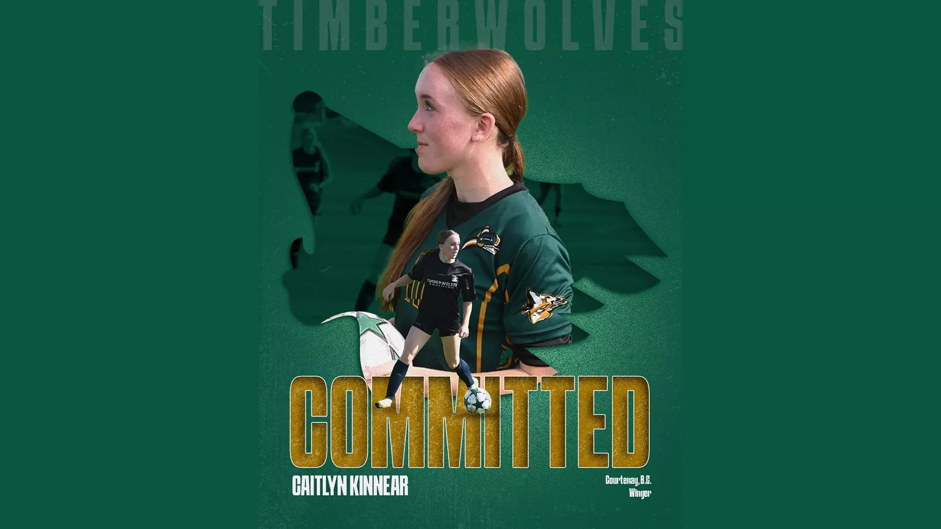WSOC: Timberwolves Add Courtenay Product Caitlyn Kinnear to 2026 Recruiting Class
