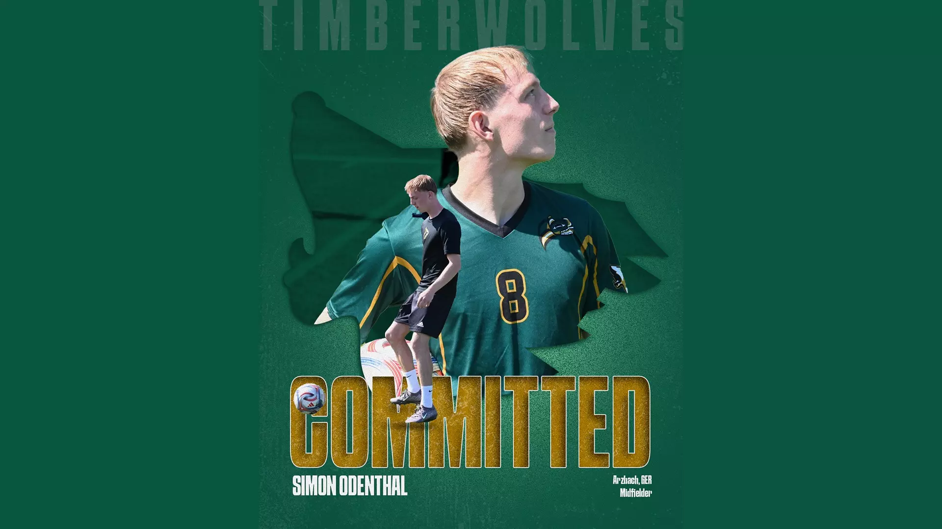 MSOC: UNBC Timberwolves Add German Attacking Midfielder Simon Odenthal