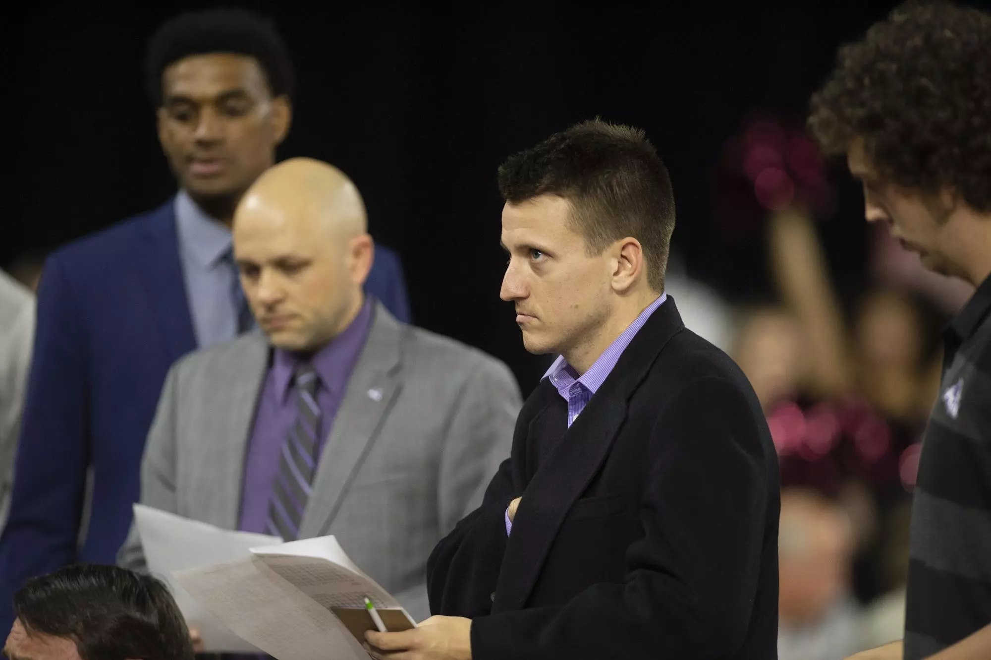 The University of Denver Pioneers hosted the Abilene Christian University Wildcats Thursday, November 15, 2018 for a basketball game at Magness Arena in Denver, Colorado. Photo by Mark Reis