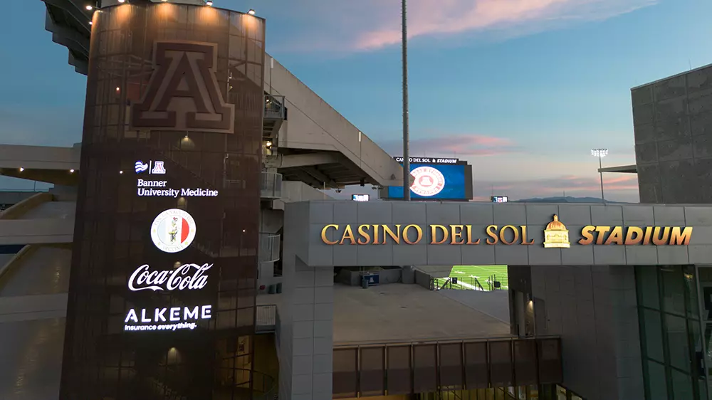 Casino Del Sol Stadium Signage