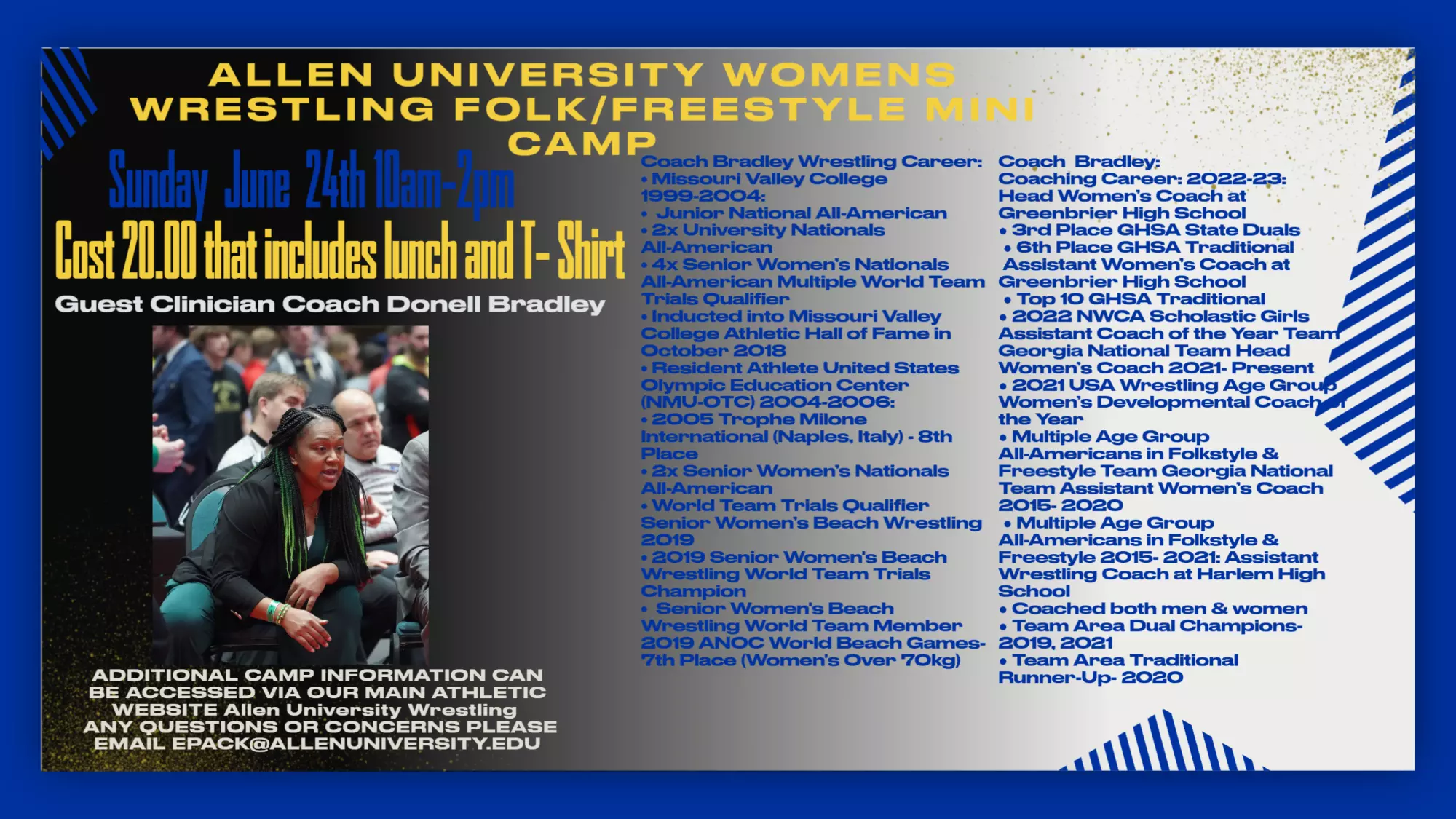 Allen Wrestling to Host Women’s Wrestling Clinic this Saturday