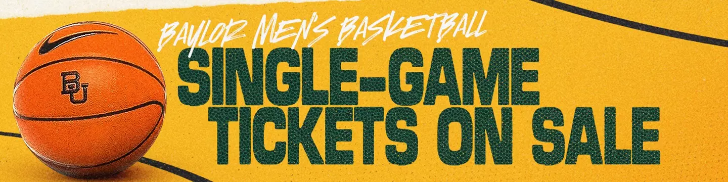 Single game tickets promo graphic for men's basketball single game tickets