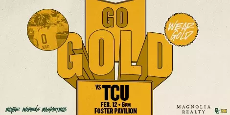 View ticket options for women's basketball's Go Gold game on Thursday, Feb. 12 vs. TCU