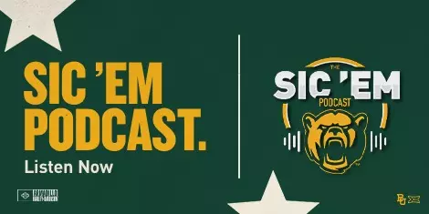 Button to listen to Sic 'Em Podcast presented by Armadillo Harley-Davidson