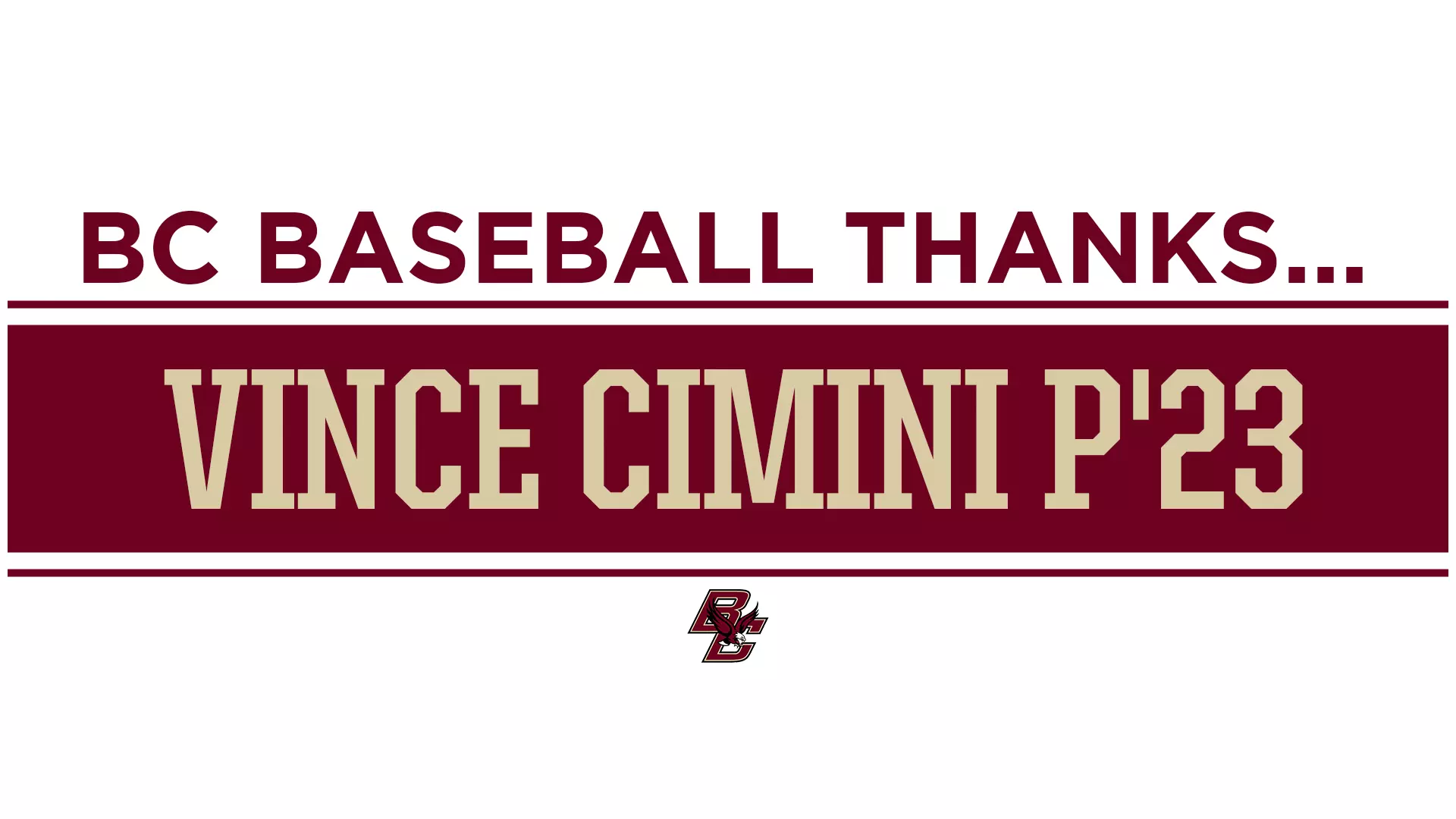 2021 Baseball Night Sponsor Banner