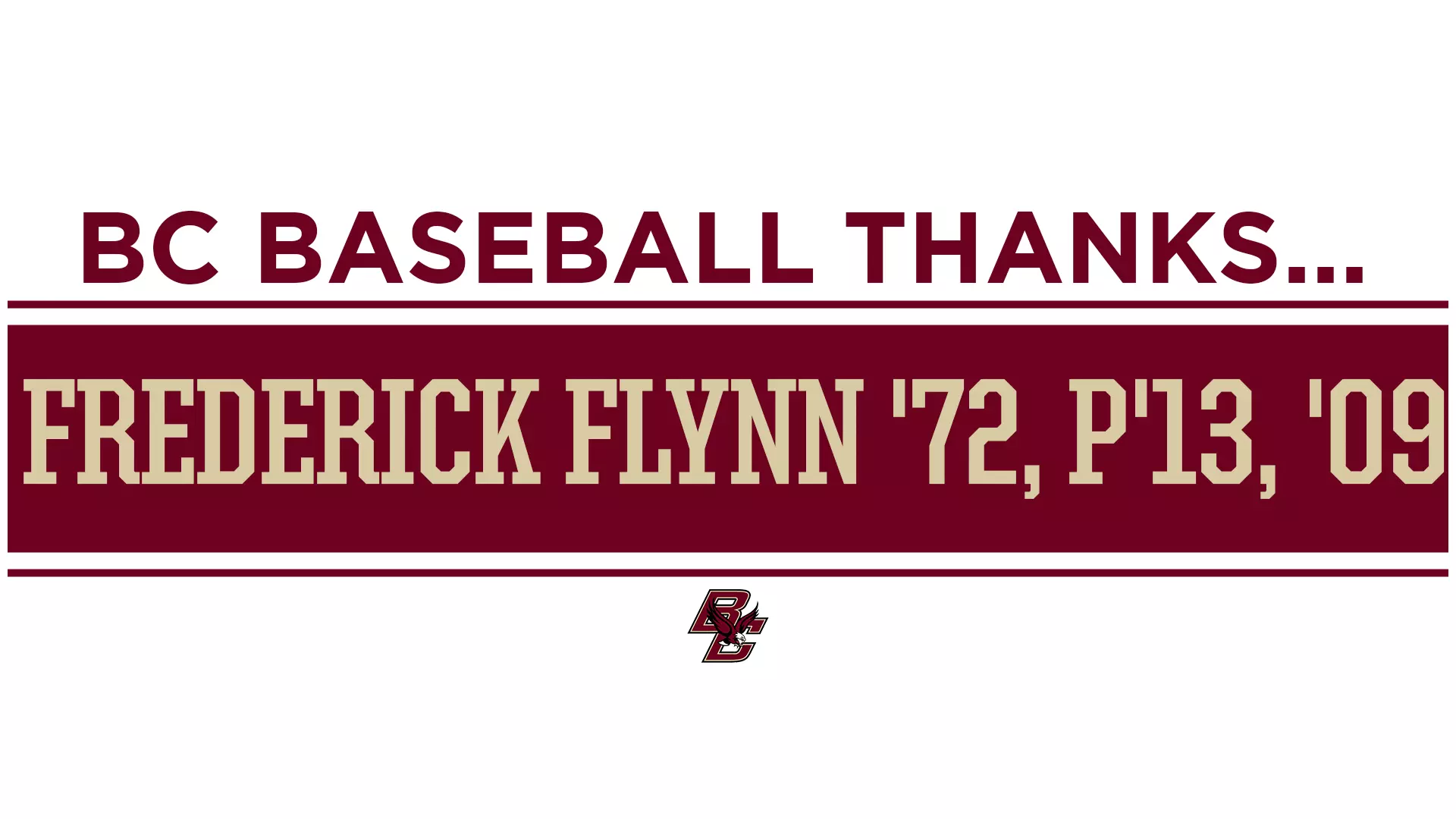 2021 Baseball Night Sponsor Banner