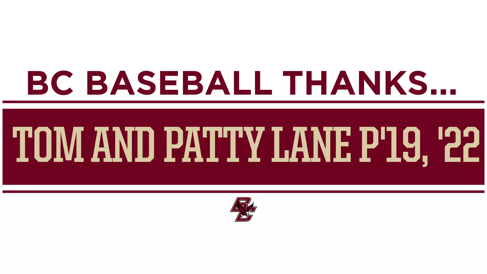 2021 Baseball Night Sponsor Banner