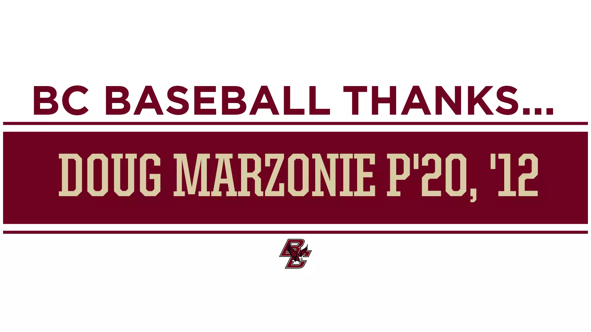2021 Baseball Night Sponsor Banner