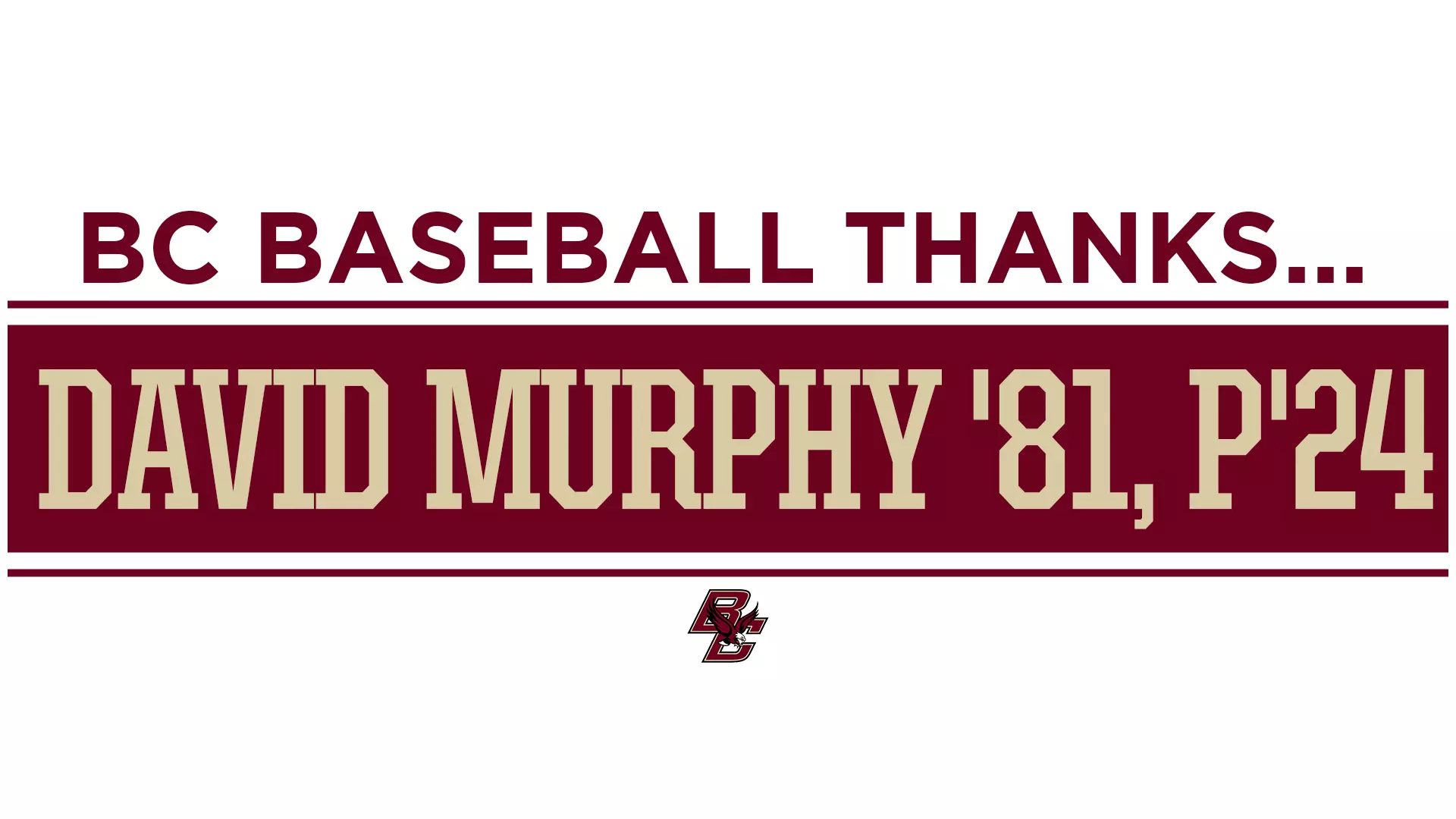 2021 Baseball Night Sponsor Banner