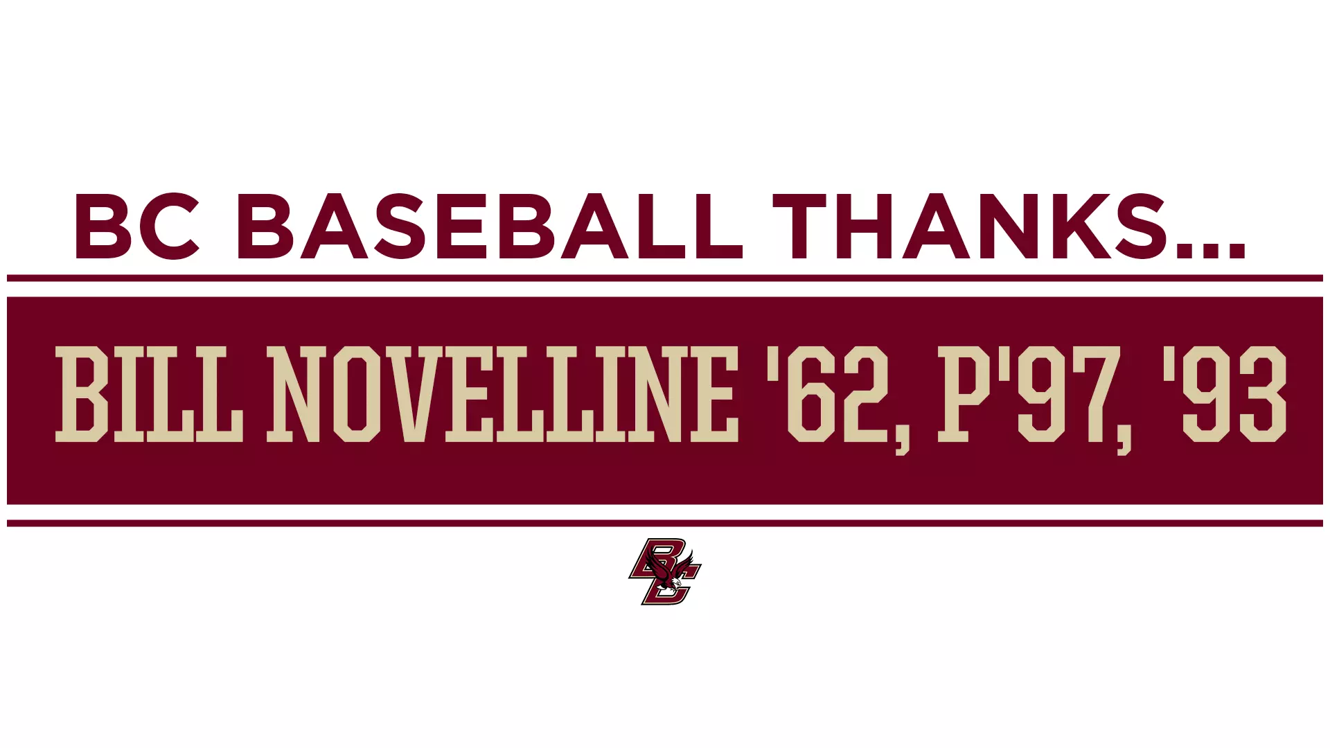 2021 Baseball Night Sponsor Banner