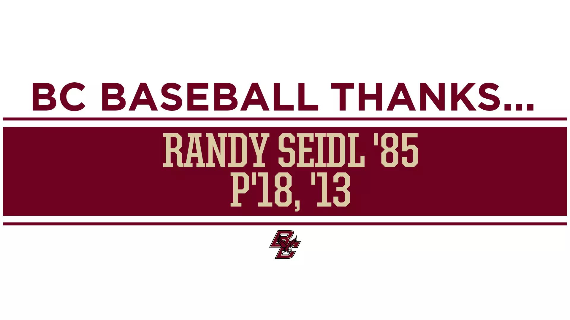 2021 Baseball Night Sponsor Banner