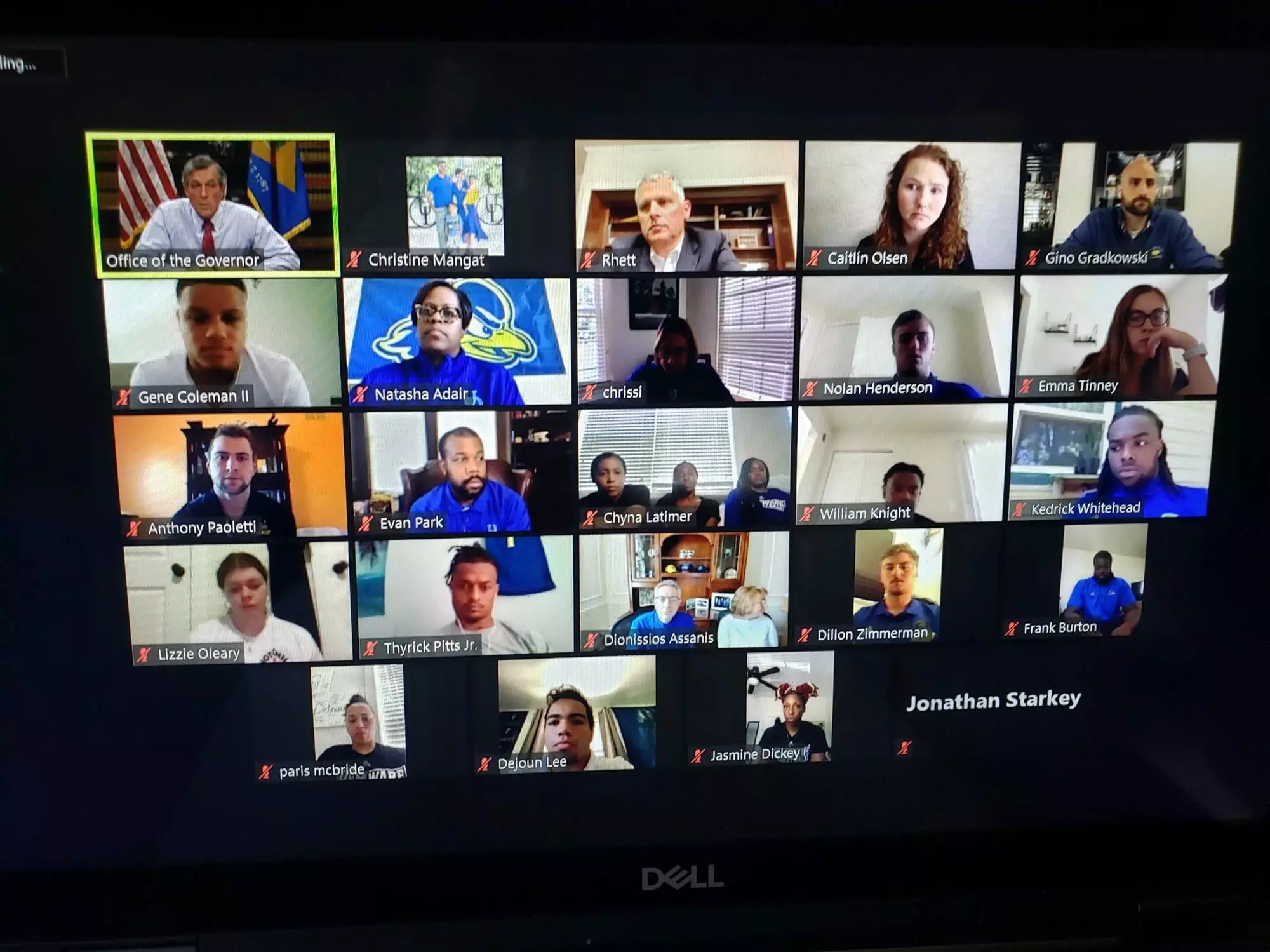 Zoom with Governor Carney