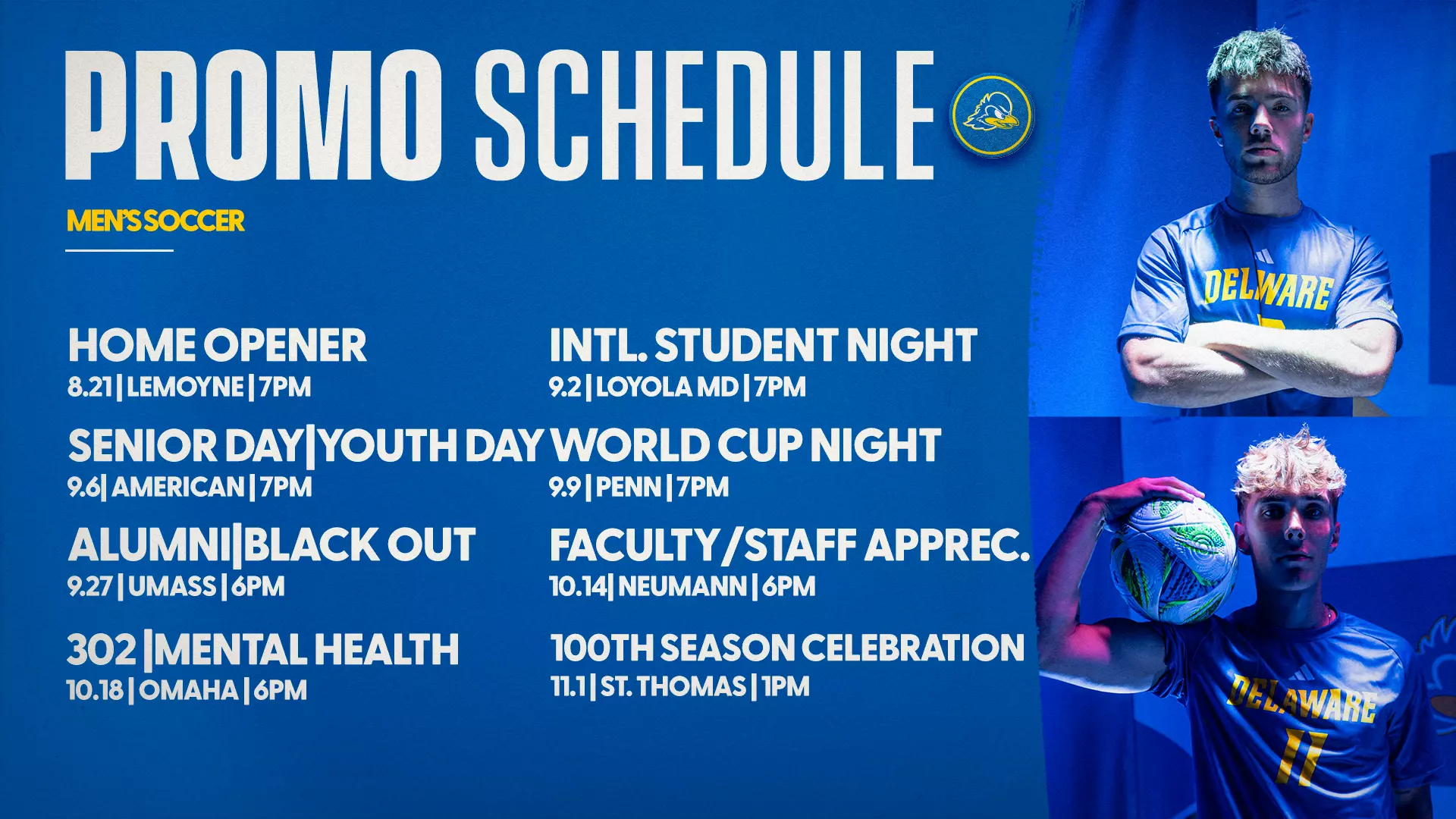 2025 MSOC Promo Schedule