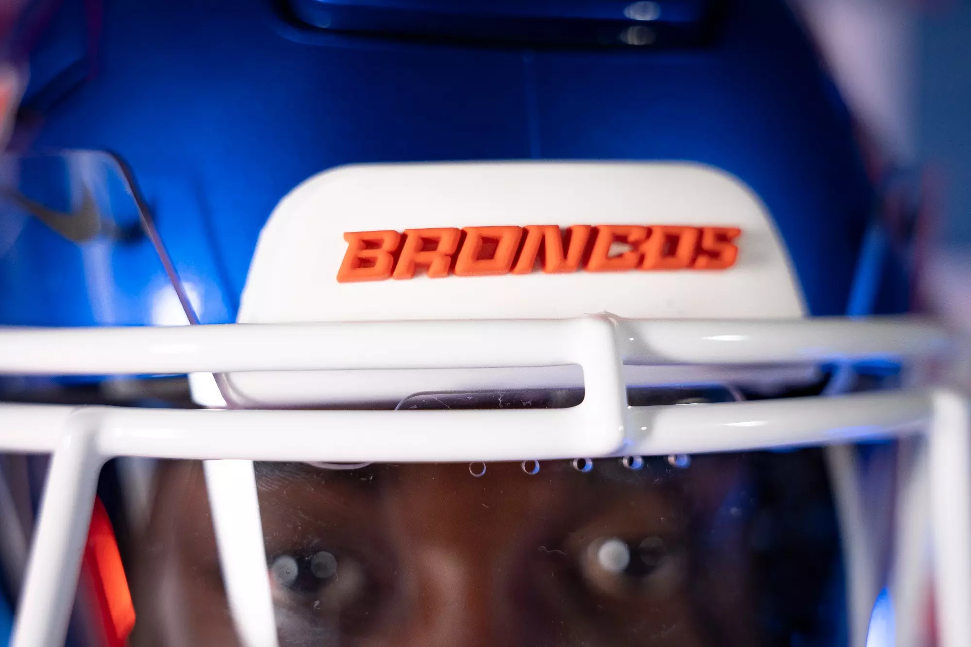 Boise State Athletics, Football, Jeanty EA uniform shoot, Photo by Kenna Harbison