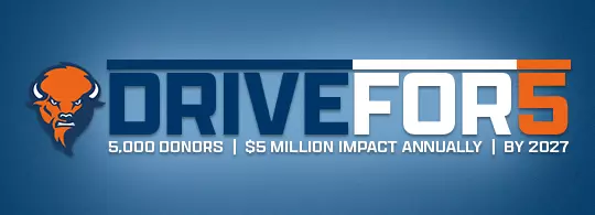 Drive for Five Top Button