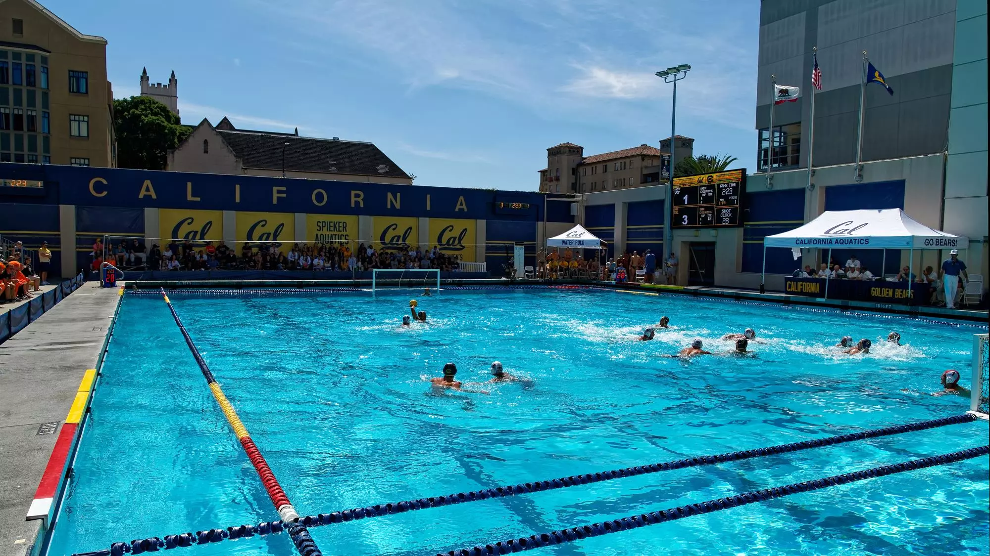 Cal Facilities: Spieker Aquatics Complex - Water Polo