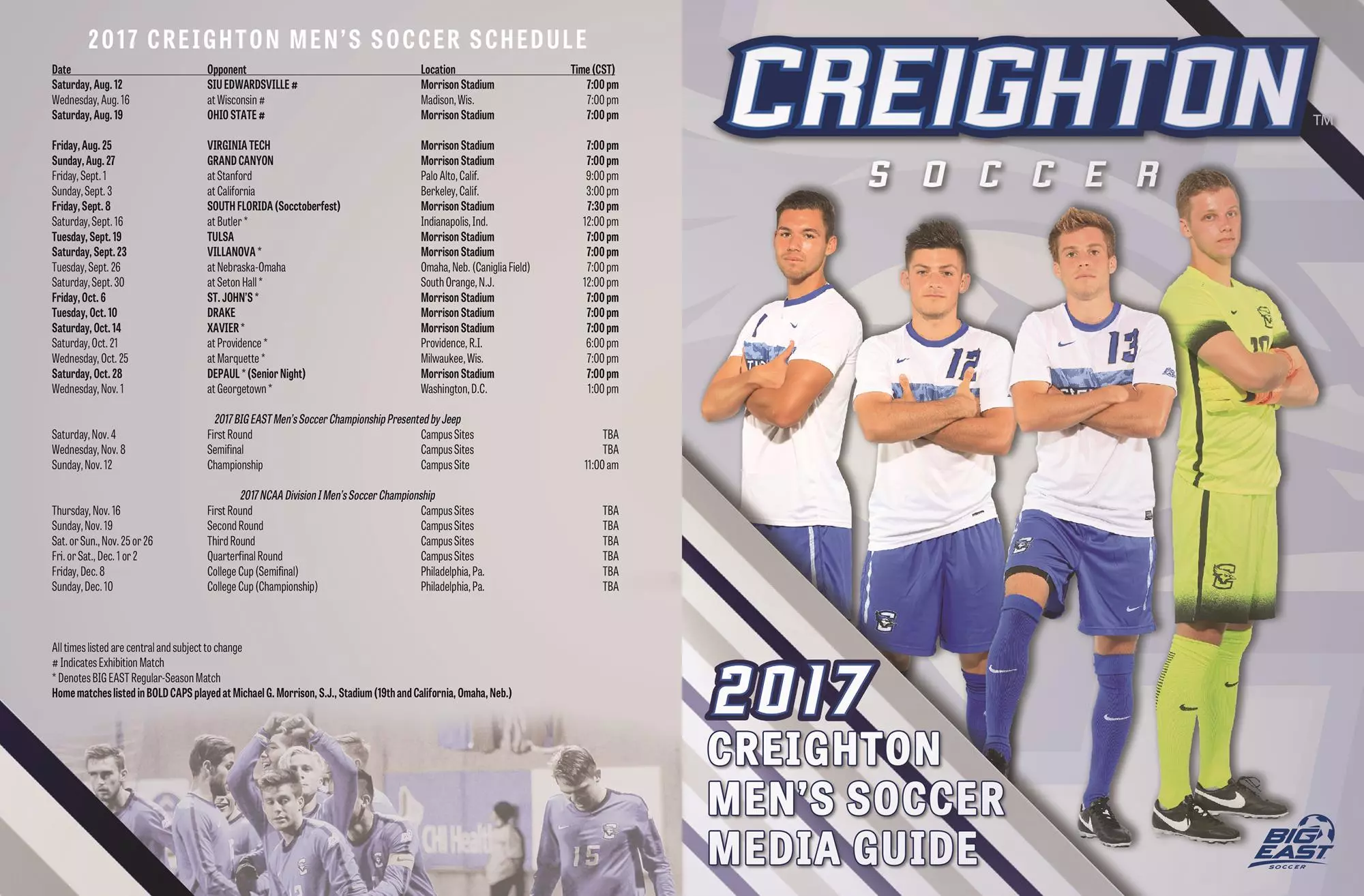 Men's Soccer Media Guide Now Online - Creighton University Athletics men-s-soccer-media-guide-now-online-creighton-university-athletics