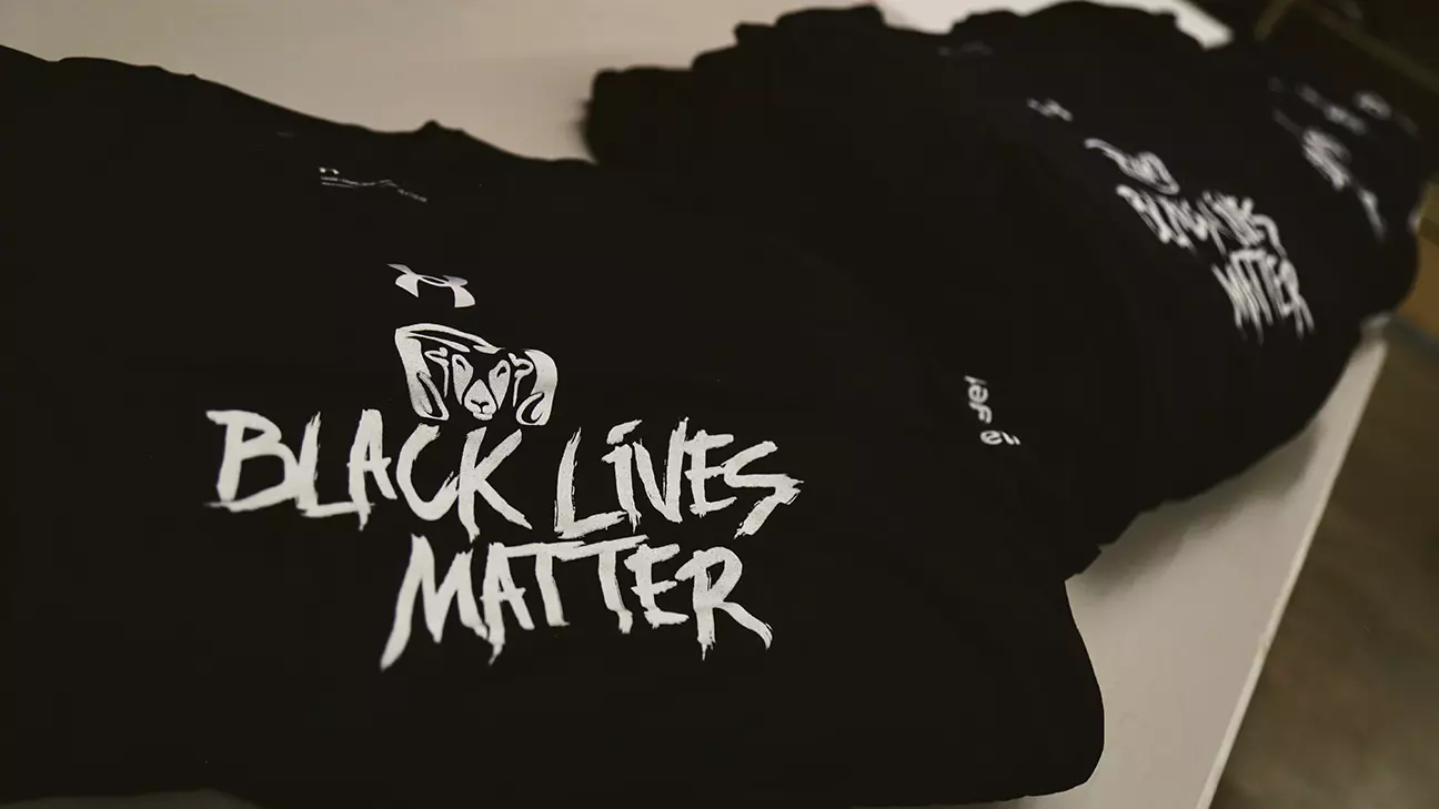 BLM T-Shirt stacks
