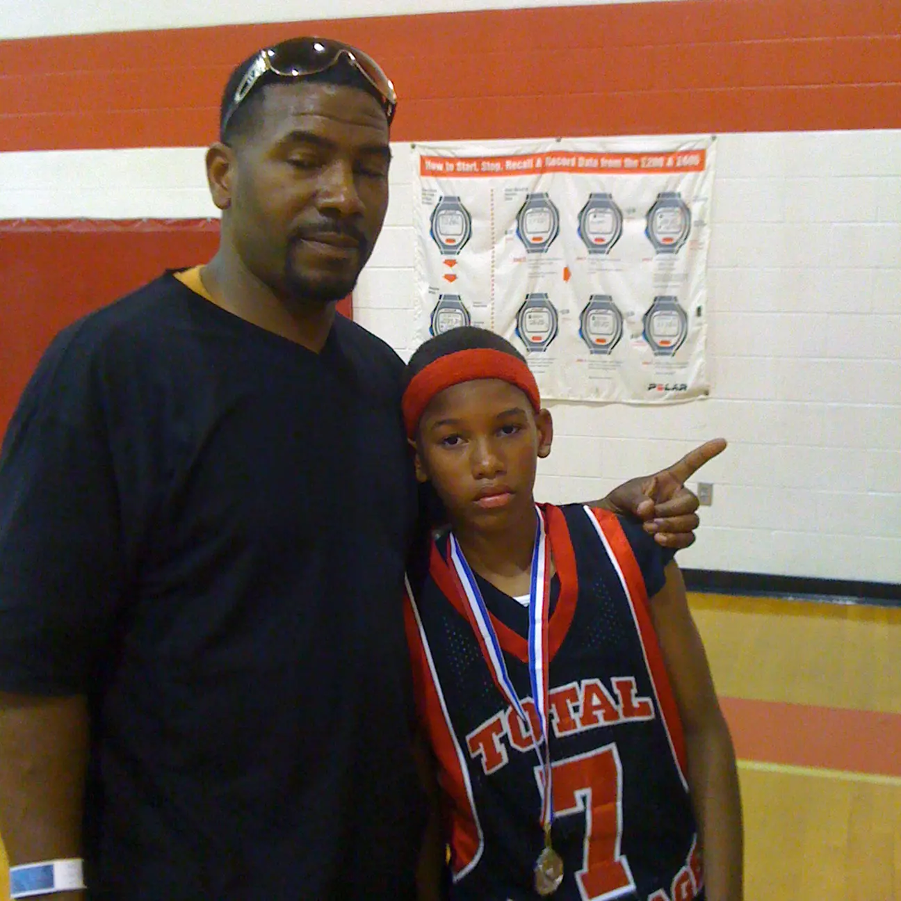 PJ Byrd and father