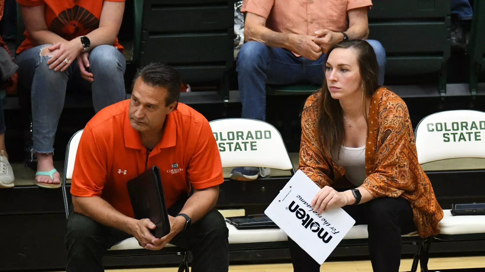 2019 Colorado State Volleyball vs. No. 19 Colorado, 9/12/19, Fort Collins, Colo., Moby Arena, Orange Out, Golden Spike Trophy,