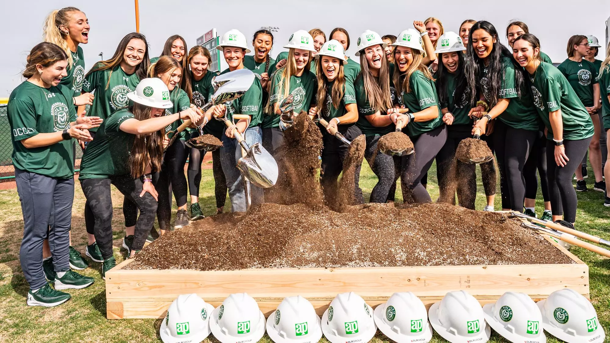 Softball groundbreaking