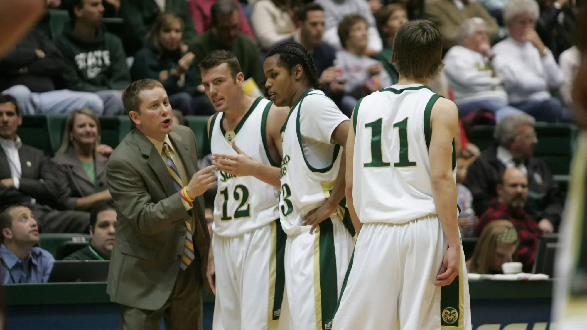 2008-09 Colorado State Men’s Basketball vs. Montana, Nov. 14, 2008, Moby Arena, Fort Collins, CO, Niko Medved, assistant coach