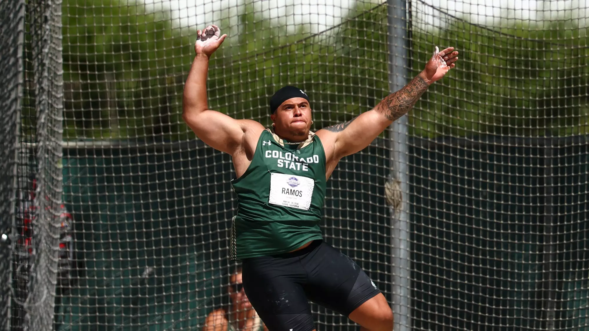 16 MAY 2026: The 2026 Mountain West Men’s and Women’s Outdoor Track and Field Championship is held at Veteran's Memorial Stadium in Clovis, CA. (Chris Swann/MW Photos)